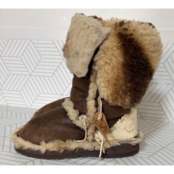 Malibu Cowboy Handmade by Phil USA Boots Size 8 Sherling Birkenstock Outsole - Picture 3 of 16